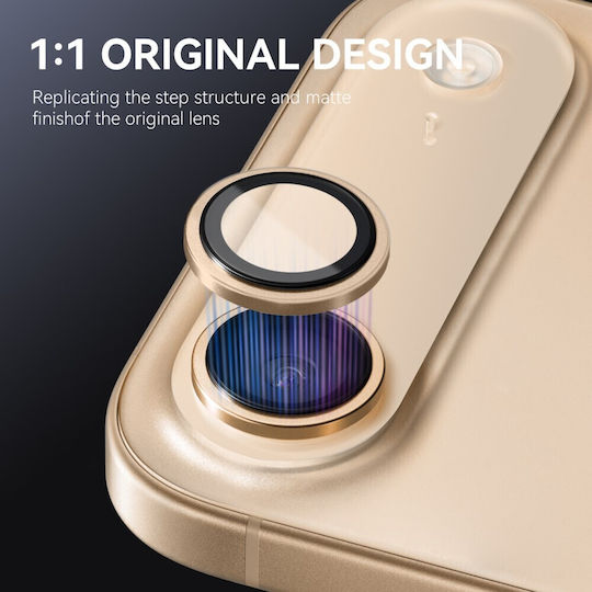 Apple Iphone Air Northjo Κρίκος Προστασίας Κάμερα Gold