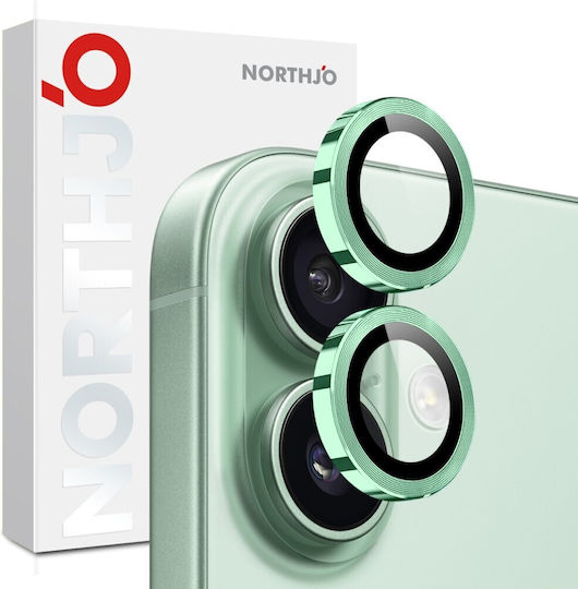 Apple Iphone 17 Northjo Κρίκοι Προστασίας Κάμερα Green