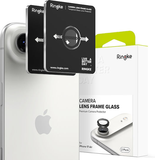 Ringke Glas Schutz Für Kameraobjektiv Iphone 17 Air Schwarz