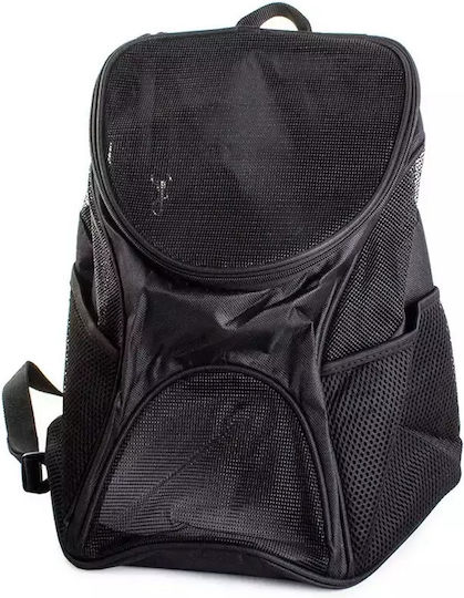 Rucksack Haustierträger Haustier-Rucksack Schwarz Volle Belüftung 30x25x33cm Höhe