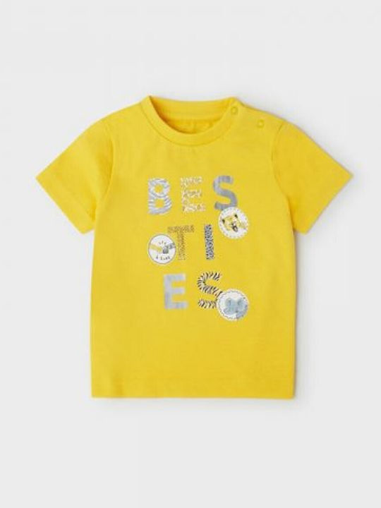 Παιδικό T-shirt Κίτρινο Ecofriends