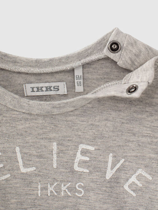 Kinder-T-Shirt Gray