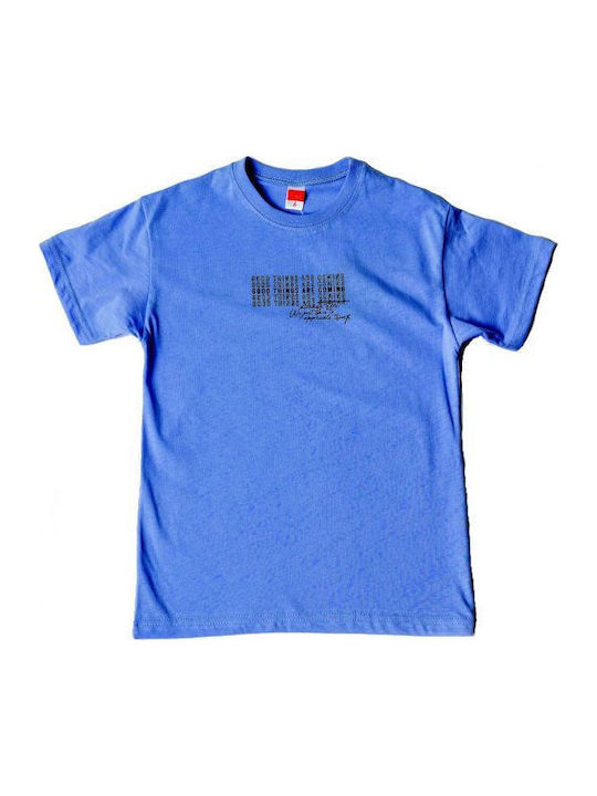 Παιδικό T-shirt Γαλάζιο