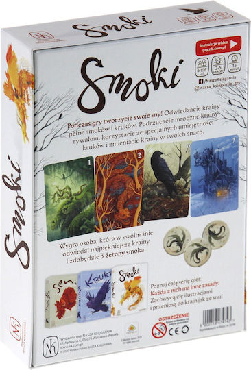 Board Game Dragons for 2-5 Players 6+ Years Old (PL) Nasza Ksiegarnia