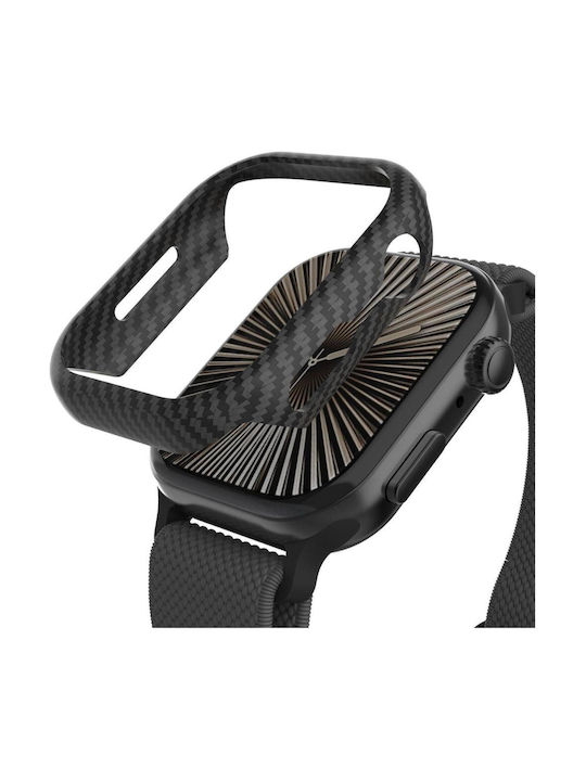 Nekit Калъф за Защита Kevlar в Черен цвят за Apple Watch 11, Apple Watch 10 42mm Nekit Калъф за Защита Kevlar в Черен цвят за Apple Watch 11, Apple Watch 10 42mm