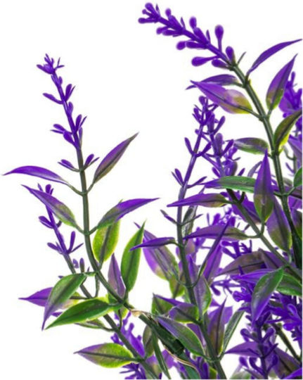 Led Battery Lavender Bouquet Lamp 35cm