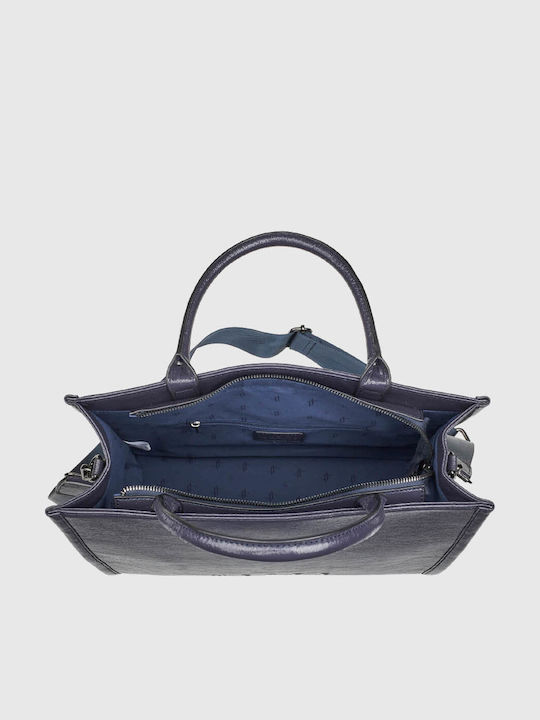 Damentasche Handtasche Marineblau