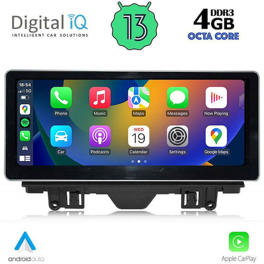 Digital IQ Car Audio System for Audi Q3 2011-2018 (Bluetooth/USB/WiFi/GPS/Apple-Carplay/Android-Auto) with Touch Screen 10.25"