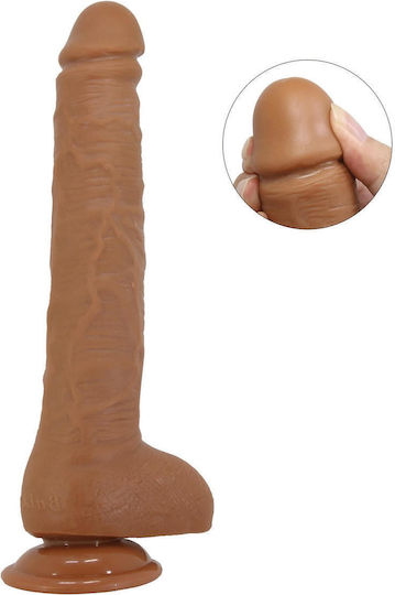 Ρεαλιστικό Dildo με Βεντούζα Flesh 28cm