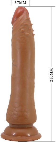 Ρεαλιστικό Dildo με Βεντούζα Flesh 21cm