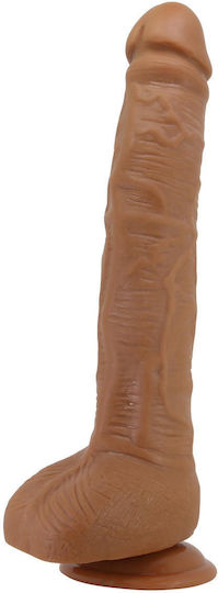 Ρεαλιστικό Dildo με Βεντούζα Flesh 28cm