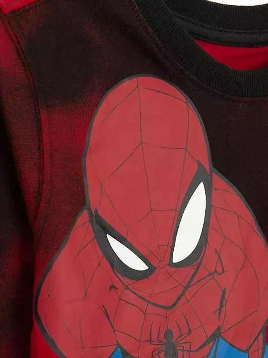 Σετ Παιδικές Μπλούζες Πολύχρωμες Spiderman