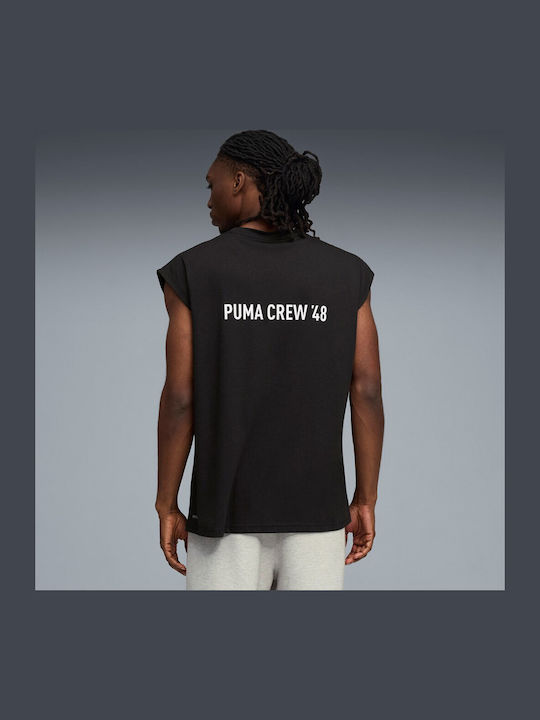 PUMA Μπλούζα Μαύρη