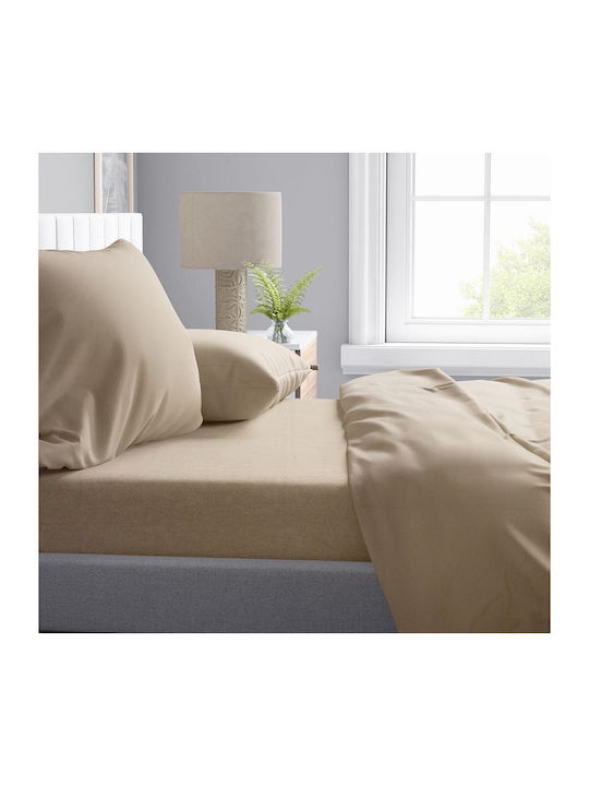 Dimcol Sheet Super-Double 220x240cm. Solid 502 Beige