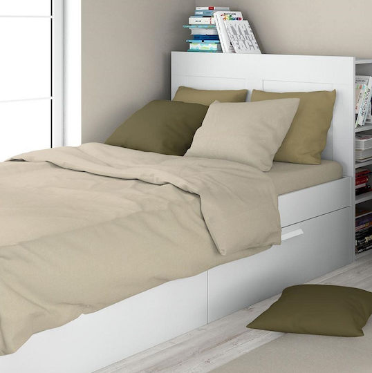 Dimcol Single 160x240 Solid 502 Beige