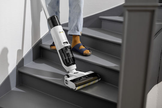 Karcher Fcv 2 Natural N Επαναφορτιζόμενη Σκούπα Stick Λευκή