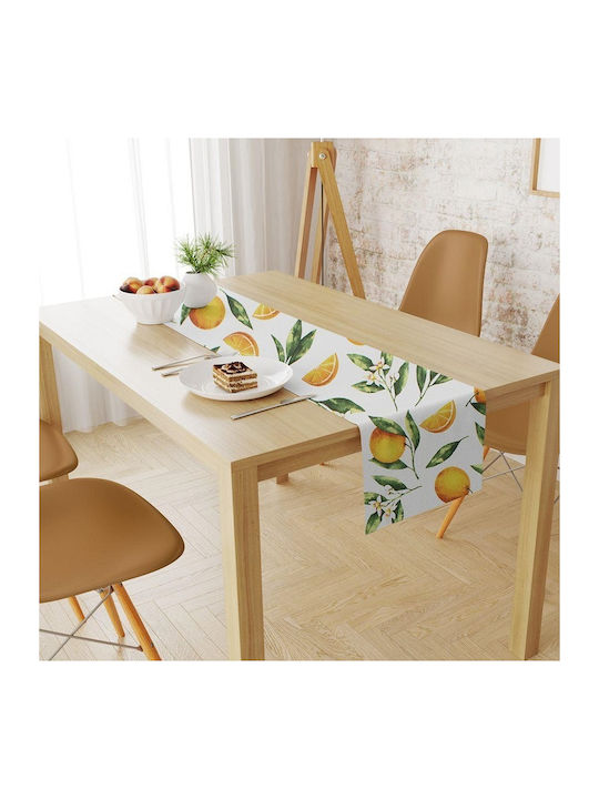 Dimcol Tablecloth Stain Resistant Set 2pcs Oranges 474 474 Orange 140x300cm