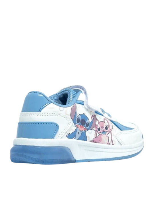 Stitch Kids Sneakers with Scratch & Lights Blue