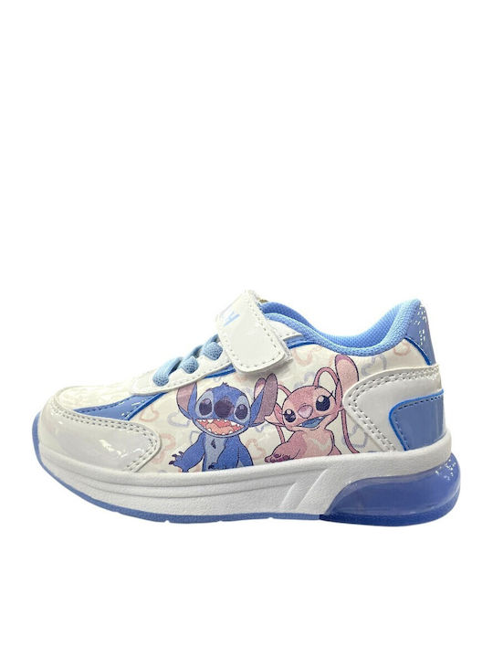 Stitch Kids Sneakers with Scratch & Lights Blue