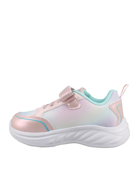Kids Sneakers with Lights Pink