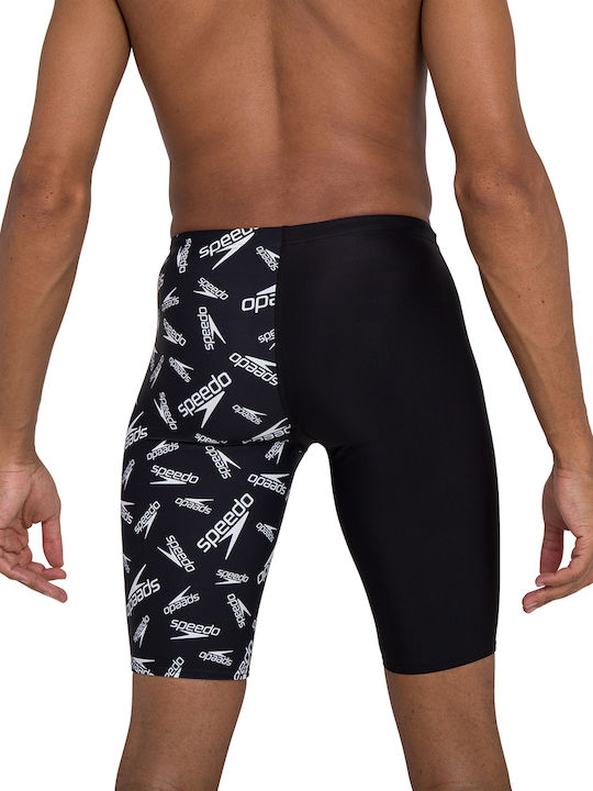 Speedo Allover V-Cut 09735F392 Men's Competition Jammer Black