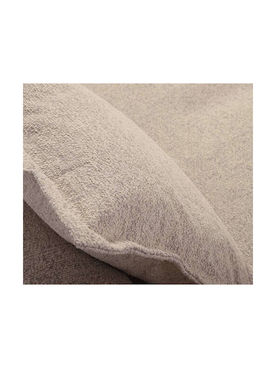 Nef-Nef Homeware Sofa-Kissen Home Aus Samt Ecru 50x50cm