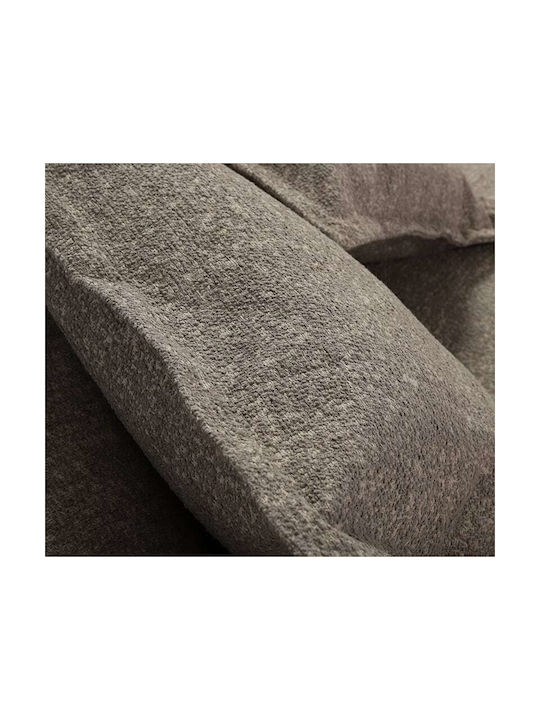 Nef-Nef Homeware Μαξιλάρι Καναπέ Home από Βελούδο Stone 50x50εκ.