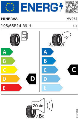 Minerva 195/65R14 89H Лято Гума