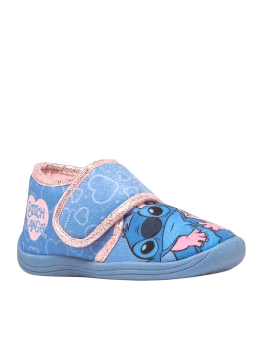 Παντόφλες Μποτάκια Μπλε Stitch