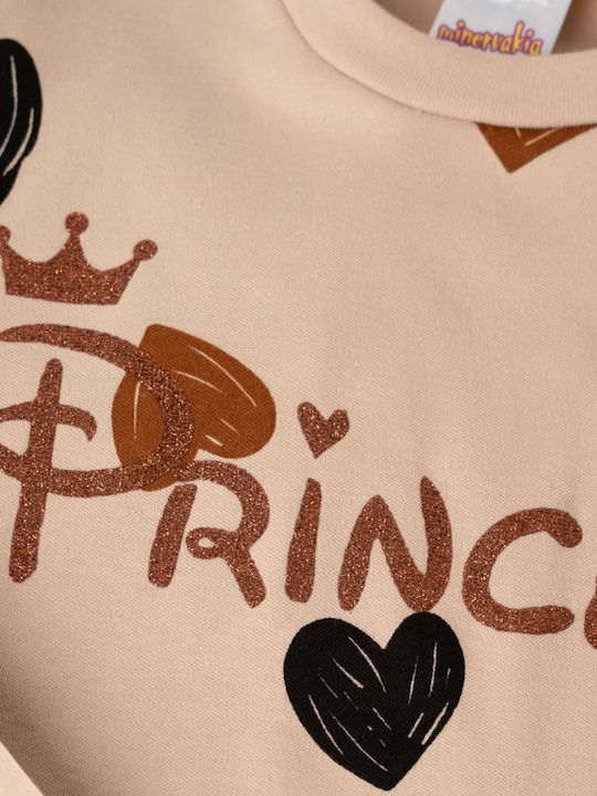 Minerva Pijama pentru copii Beige Princess Princess