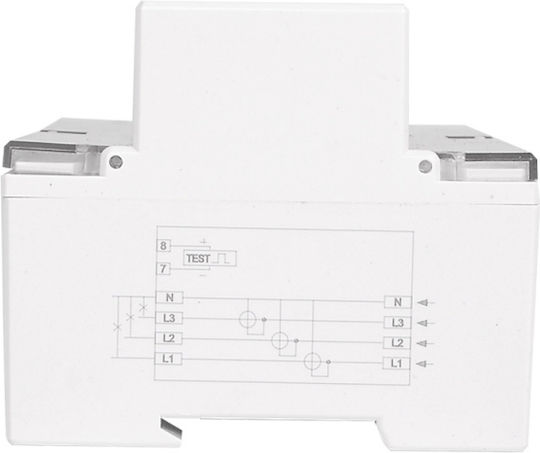 Sinotimer Instrument De Măsurare Panou Electric Digital Șină Trifazat