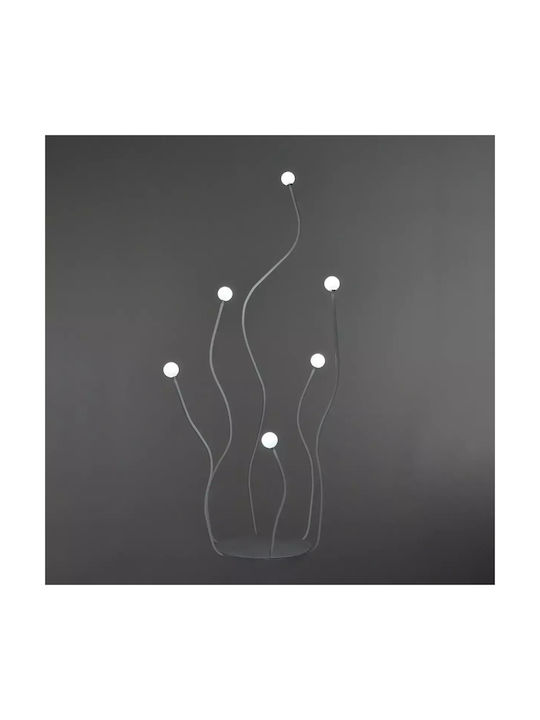 Външно Стоящо Осветително Тяло LED 6W с Неутрално Бяло Светлина Бяла