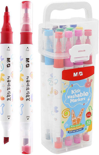 M&G Μαρκαδόροι Σετ 12 χρώματα