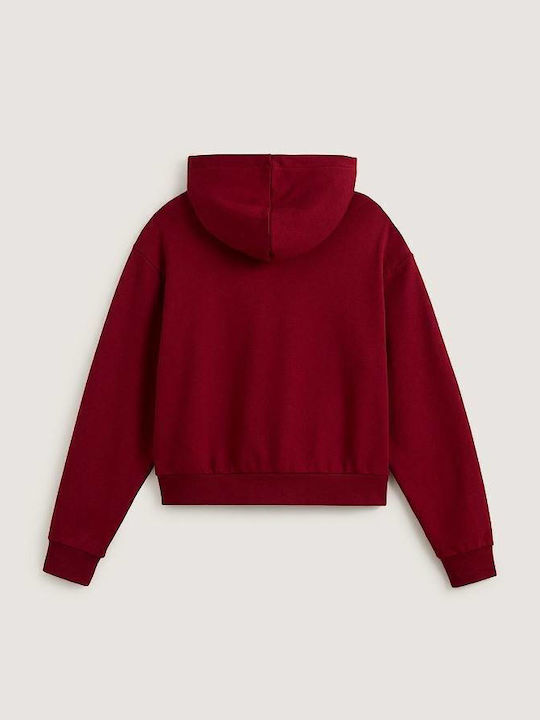 Women's Sweatshirt Hooded Bordeaux