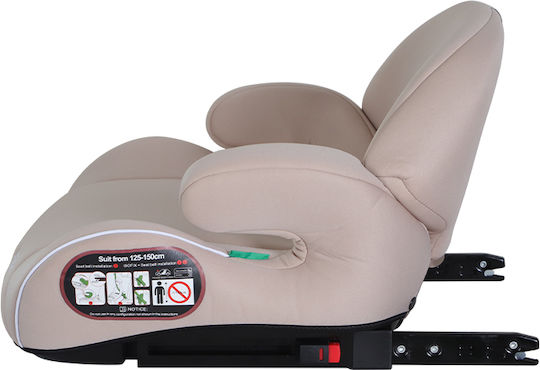 Excellent Baby Car Seat High-back Booster i-Size with Isofix Khaki 15-36 kg
