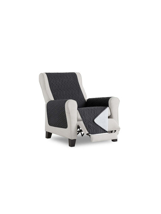 Sofazip Wasserdicht Elastische Abdeckung für Fünfsitzer-Sofa Black 240εκ. 1Stück SZMATIMPNEGRU
