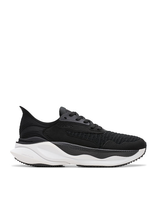Clarks Pace Sneakers Black / White