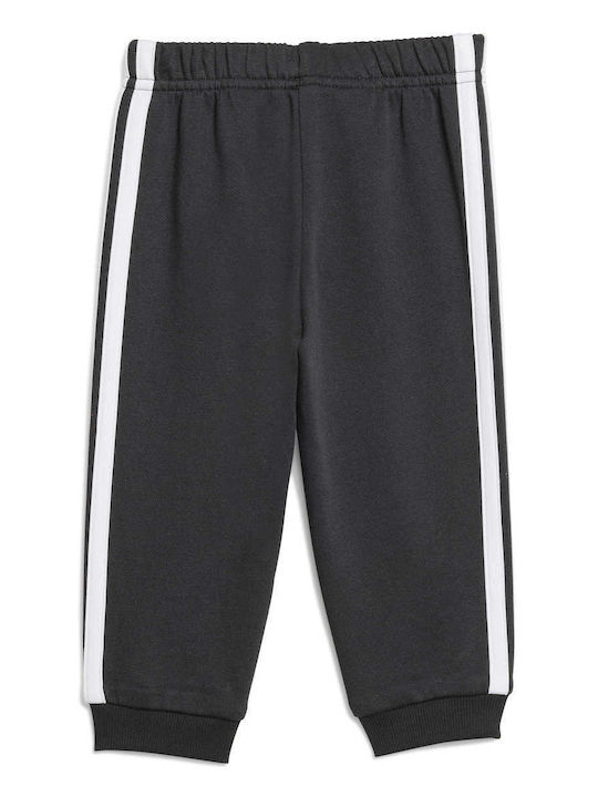 Kids Sweatpants Set Red 2pcs 3-Stripes