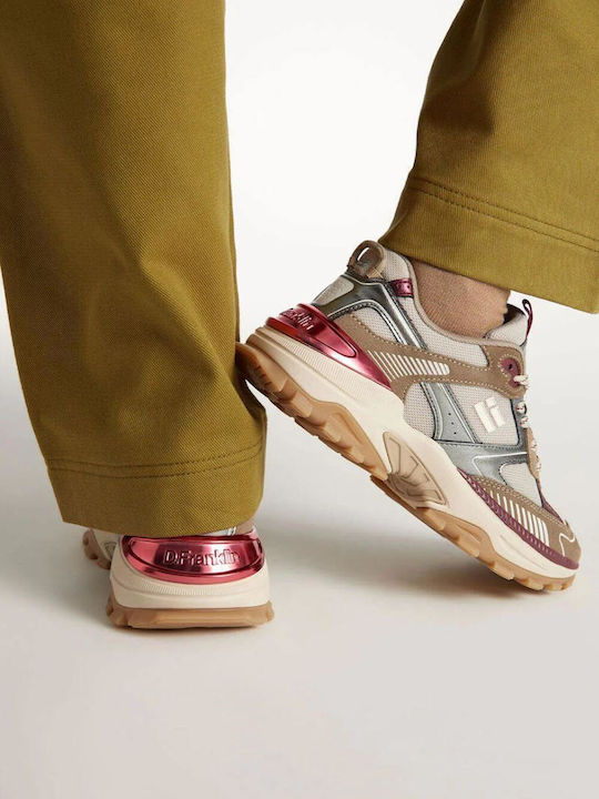 Chunky Sneakers Flame Sand / Silver