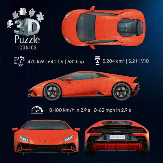 3D Пъзел 158 Части Lamborghini Huracan Evo Кола Arando