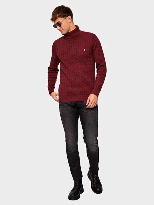 Long Sleeve Sweater Burgundy