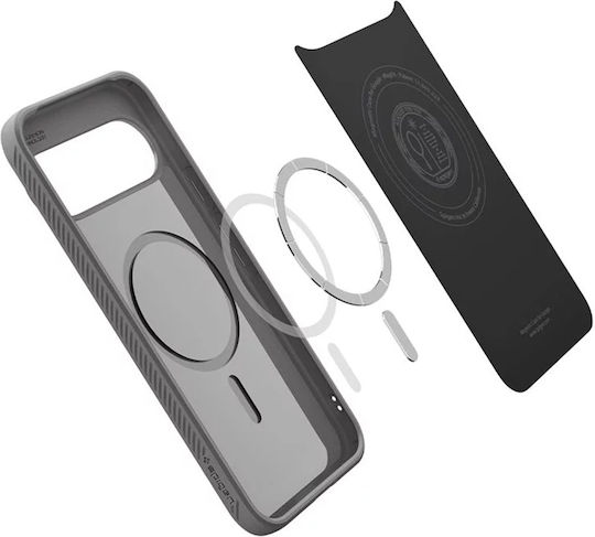 Spigen Liquid Air MagSafe Umschlag Rückseite Silikon Marble Grey (Google Pixel 10 Pro XL)