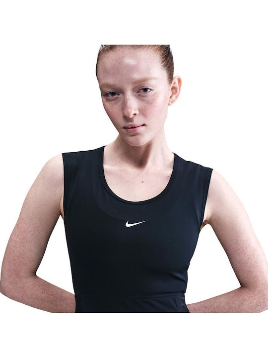 Tank Women's Athletic Blouse Sleeveless Dri-Fit Black