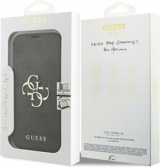 Guess Buchen Sie Metallisch Schwarz (iPhone 17 Pro)