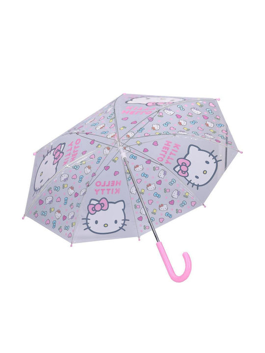 Vadobag Kids Curved Handle Umbrella Gray