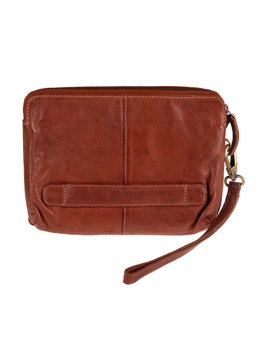 Leather Men's Bag Shoulder / Crossbody Tabac Brown