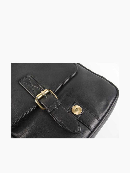 Leather Men's Bag Shoulder / Crossbody Black