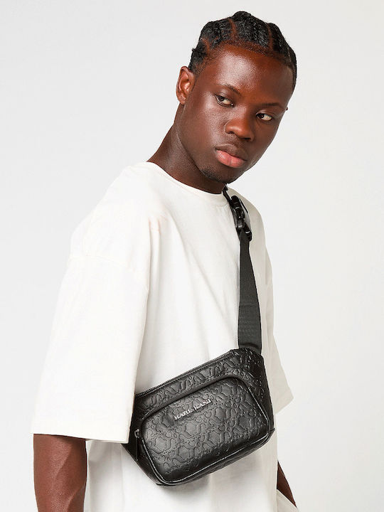 Herrentasche Schulter / Crossbody Schwarz