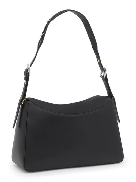 City Leather Women's Bag Shoulder Black