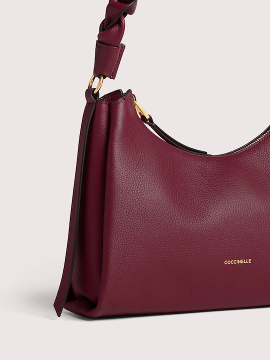 Boheme Leather Women's Bag Shoulder Burgundy